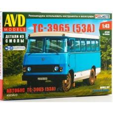 Сборная модель Автобус ТС-3965 (53А)